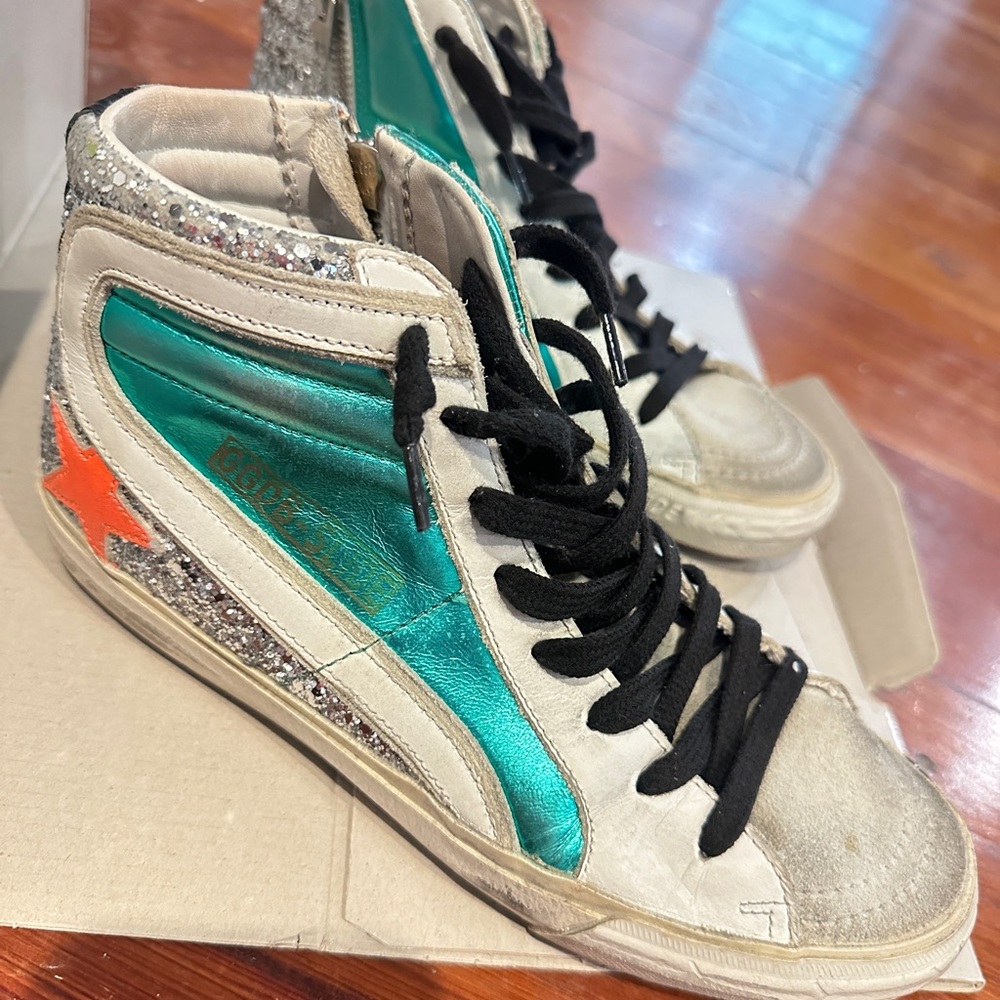 Golden Goose Hightop Slide Double Quarter